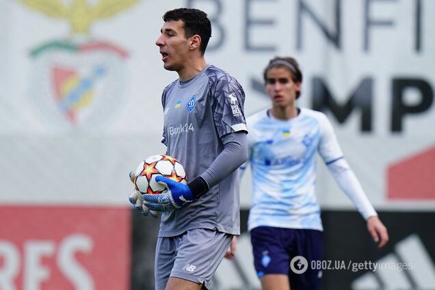 Вернется нескоро: вратарю 'Динамо', получившему ногой по голове, поставили диагноз