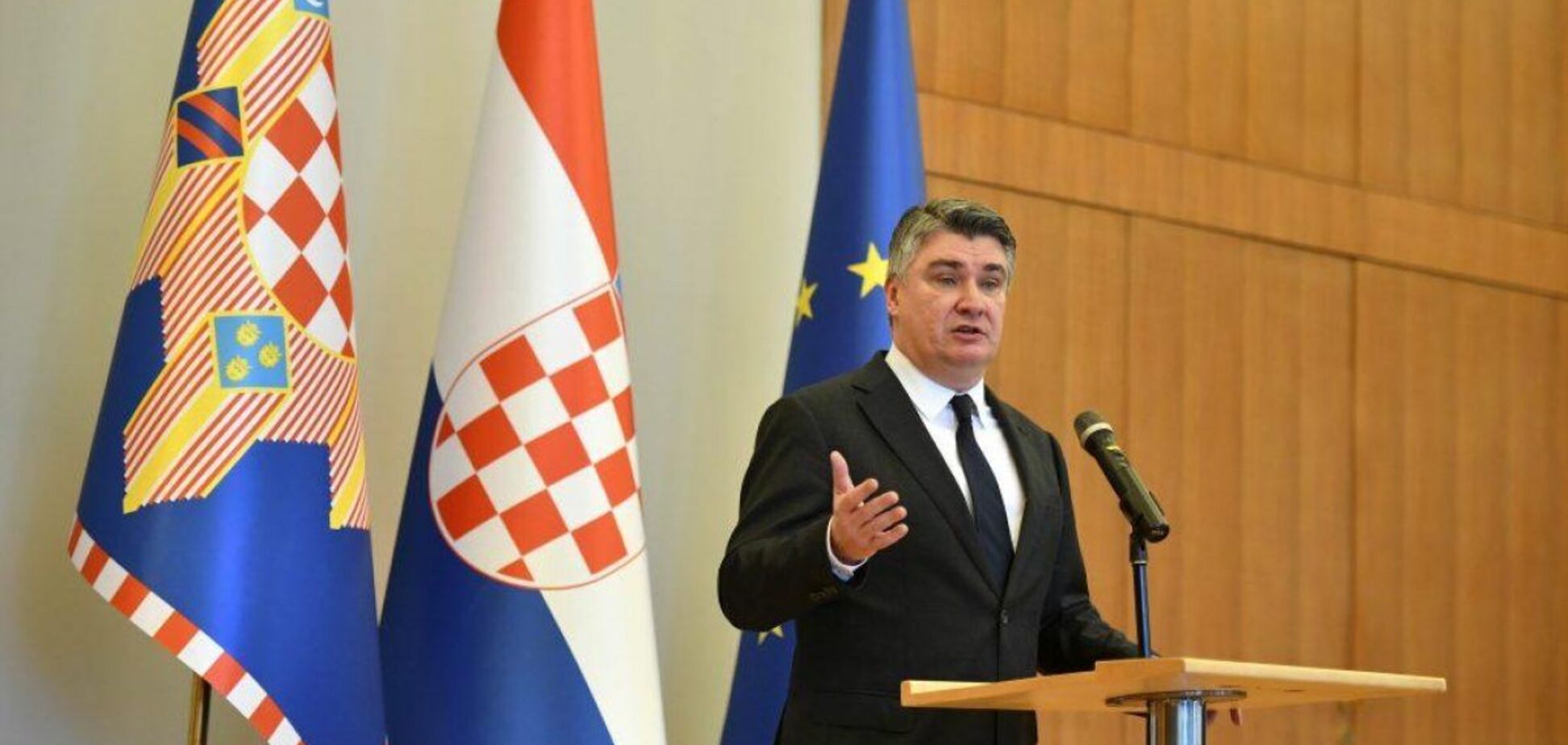 Президент Хорватии назвал 'украинским агентом' премьер-министра Пленковича