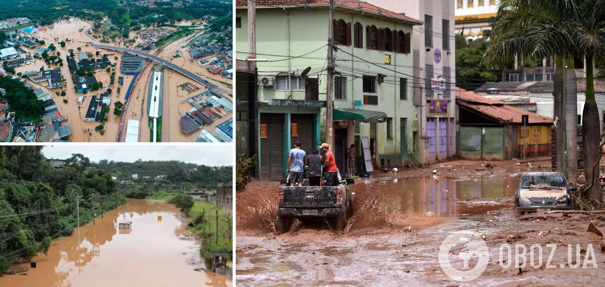 Бразилію спіткали сильні зливи й зсуви, загинули 19 людей. Фото і відео