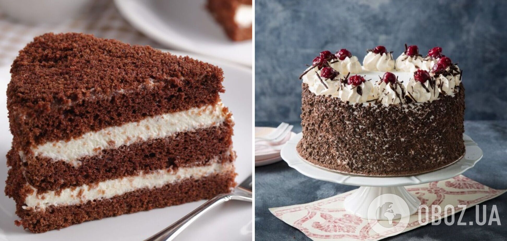 Шоколадный торт 'Черный принц' со сметанным кремом: в чем секрет удачного бисквита