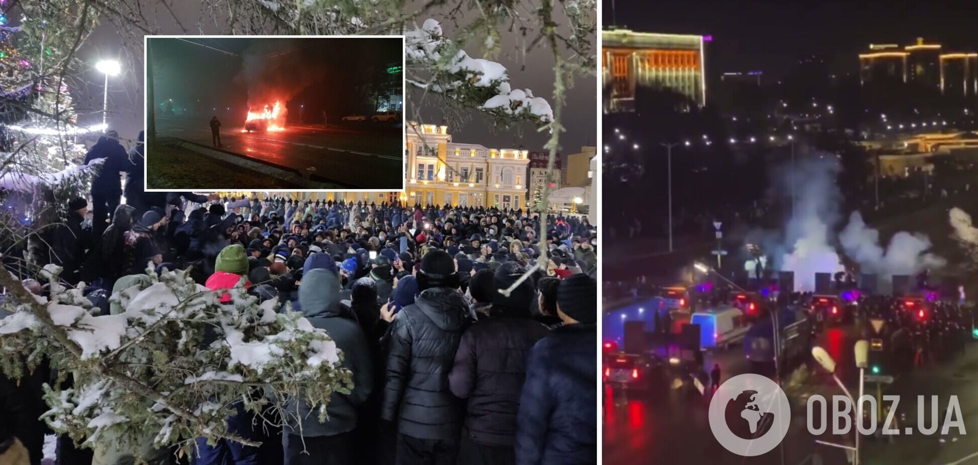 Протесты в Казахстане продолжаются