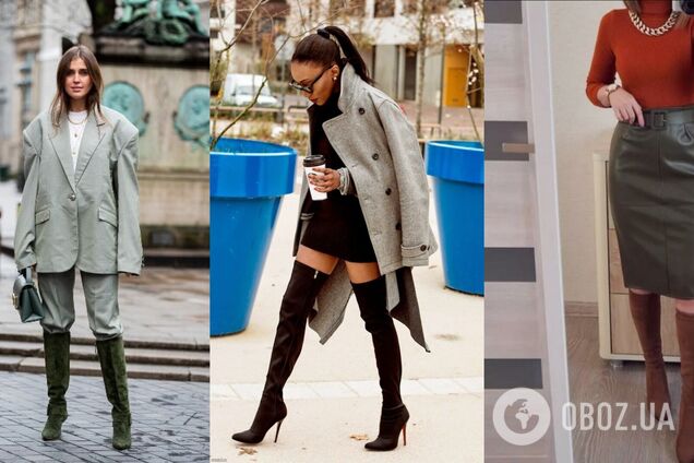 Як і з чим не варто носити чоботи. Найпопулярніші помилки жінок