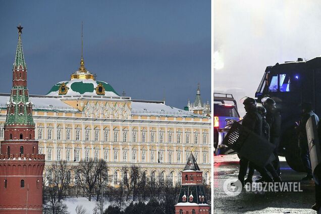 Внимательно следим за событиями в братской стране: в Кремле отреагировали на протесты в Казахстане