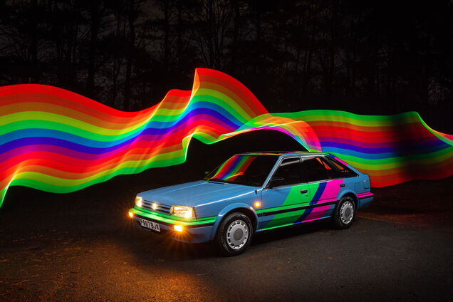 Nissan створив унікальну електричну версію моделі Bluebird