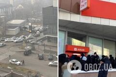 В Казахстане люди выстраиваются в огромные очереди за хлебом, деньгами и бензином