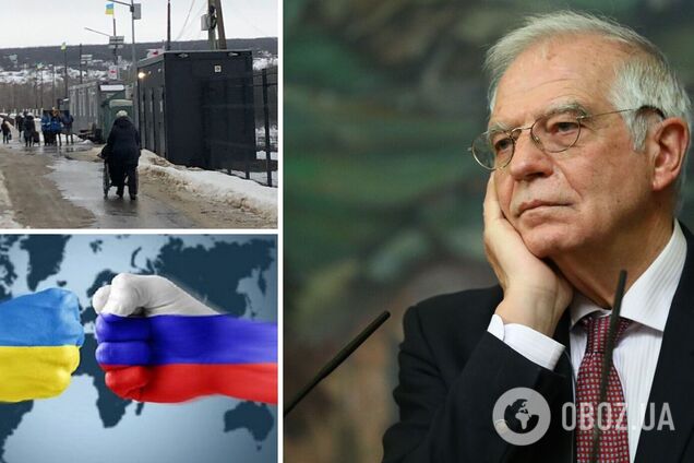 Боррель – о визите на Донбасс: своими глазами увидел последствия агрессии РФ против Украины