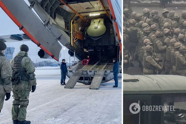 Россия начала переброску воинского контингента в Казахстан. Видео и все подробности