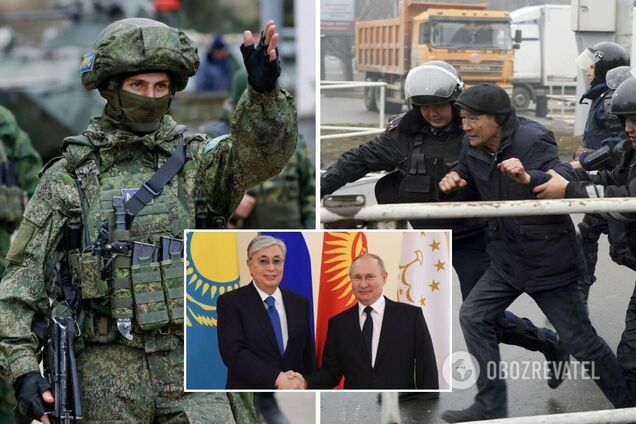 Российские 'миротворцы' заходят в Казахстан: Климкин объяснил игру Токаева