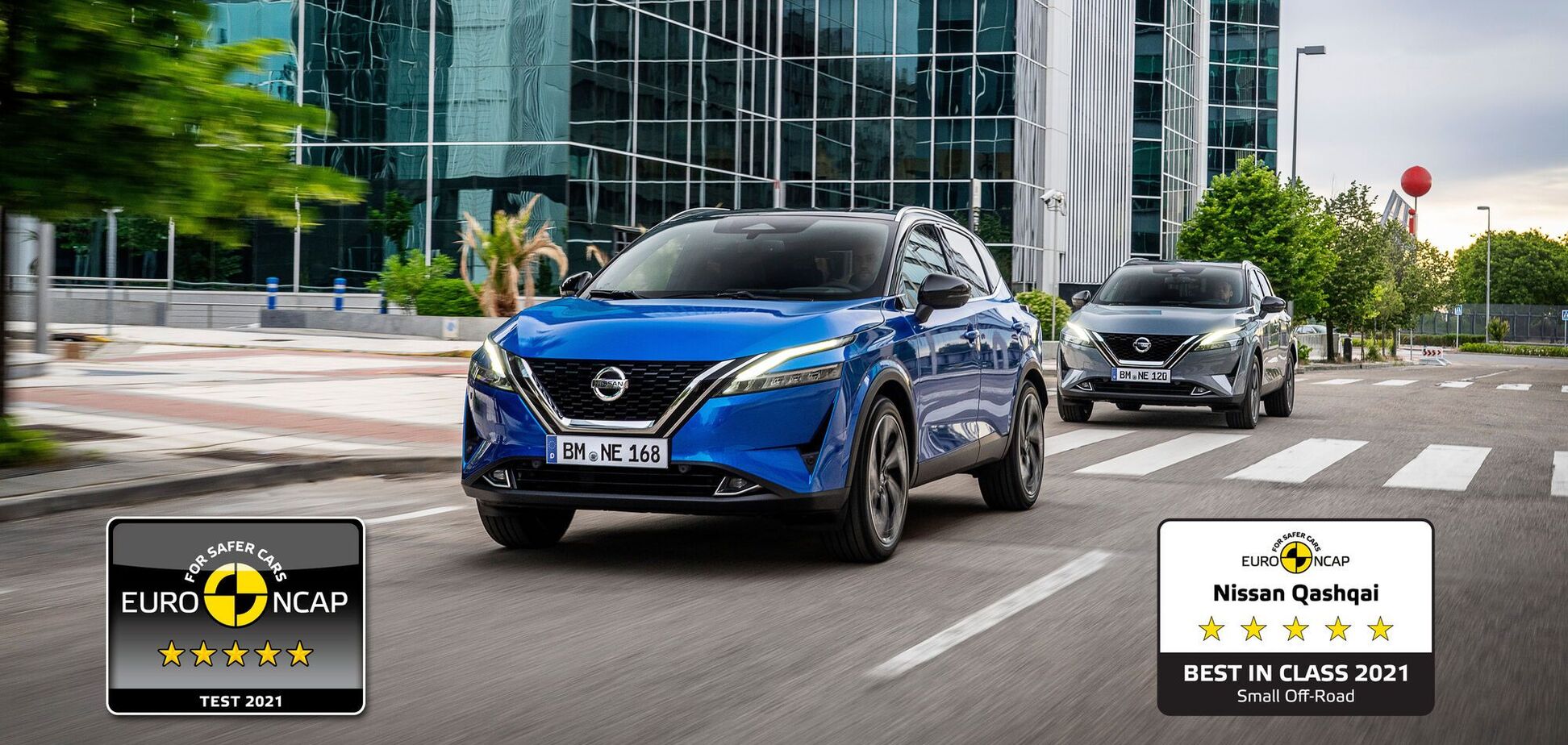 Новый Nissan Qashqai получил премию Euro NCAP Best in Class