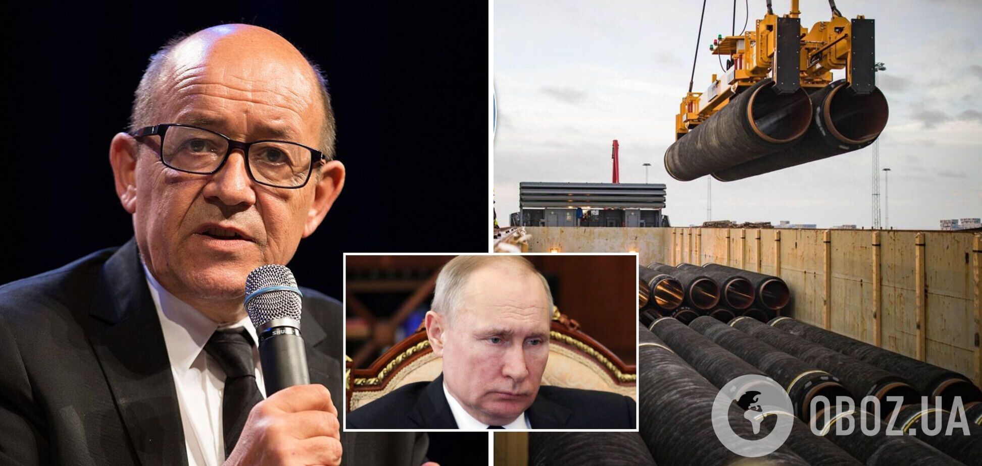 Ле Дріан пригрозив Путіну 'стратегічними наслідками'
