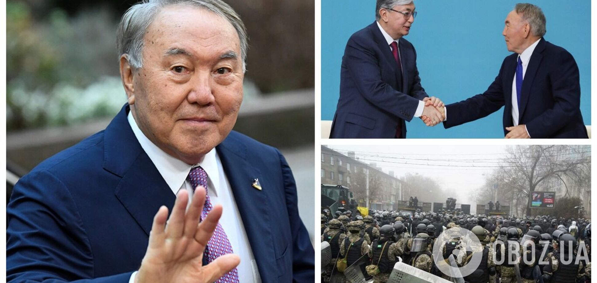 У Назарбаева заверили, что он не покидал Казахстан: призывает 'сплотиться вокруг Токаева'