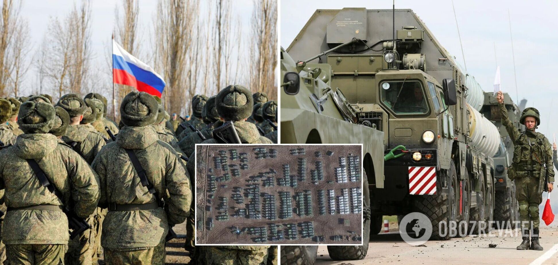 Россия разместила лагерь с военной техникой в 200 километрах к северу от Киева – CIT