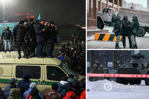 Протесты в Казахстане сегодня 9 января