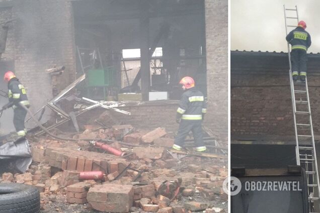 В Нежине раздался взрыв на мебельной фабрике