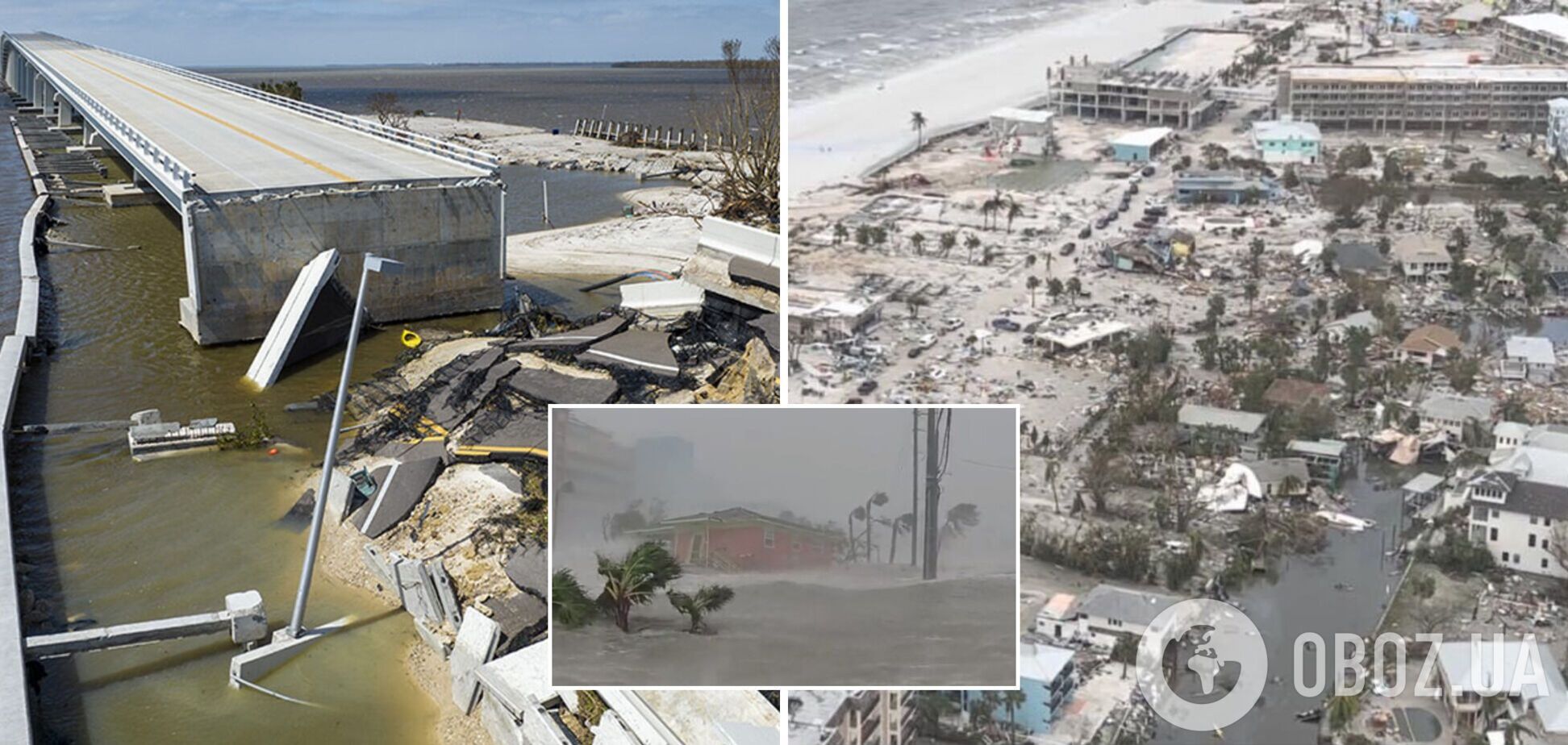 Ураган 'Ян' завдав значних руйнацій трьом штатам США