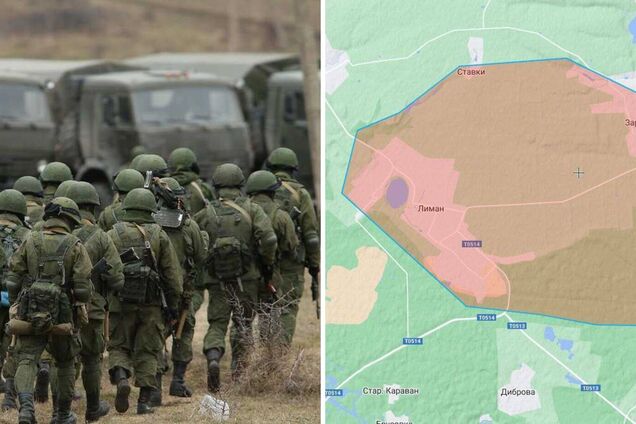 Российская армия хаотично отступает из Лимана