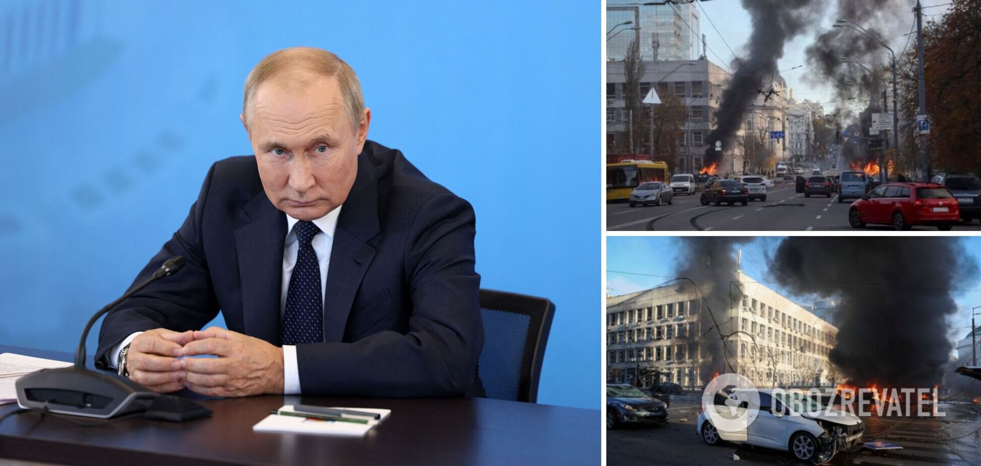 Путин похвастался ракетными ударами по Украине, убившими мирных жителей, и пригрозил новыми атаками
