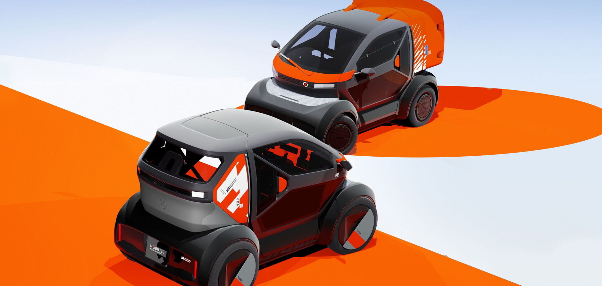 Renault представив два електрокари проєкту Mobilize