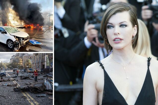 Милла Йовович отреагировала на ракетные удары РФ по Украине: я опустошена разрушениями, мое сердце с украинцами