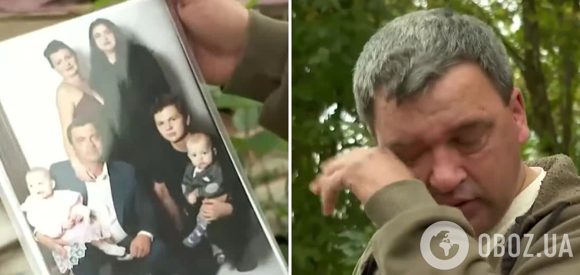 'Внуков нашли на соседнем огороде': украинец рассказал, как российские оккупанты убили всю его семью. Видео