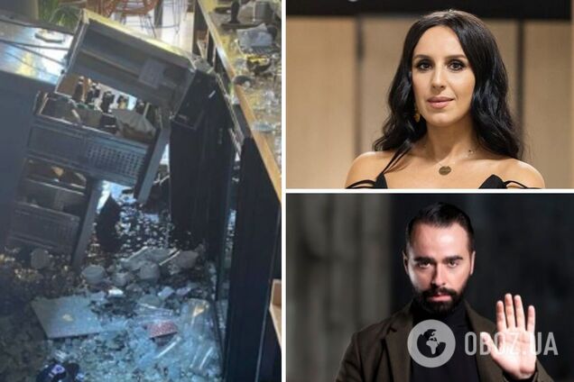 Кав'ярню чоловіка Джамали розтрощено, у квартирі Гордєєва тріснули вікна: зірки показали наслідки ракетних ударів