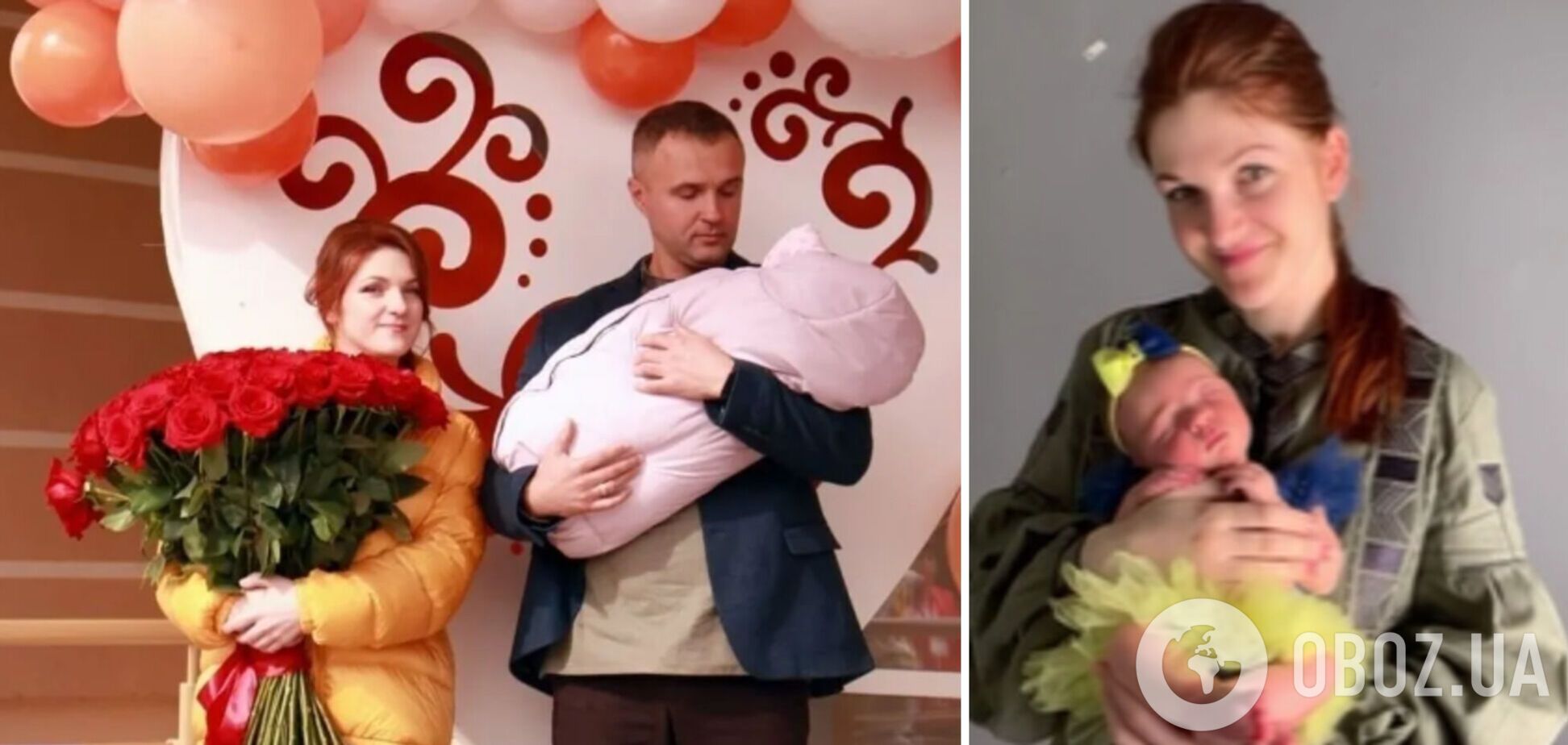 Звільнена з полону Мар’яна Мамонова знялася у зворушливій фотосесії з новонародженою донечкою і чоловіком
