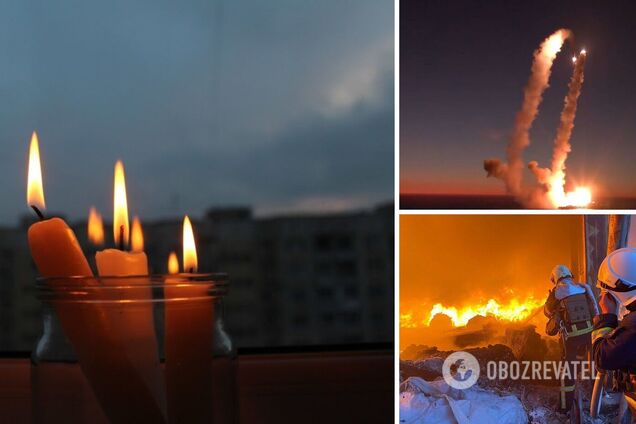 Україна після масованого удару РФ залишилася без світла: яка ситуація з енергопостачанням по областях