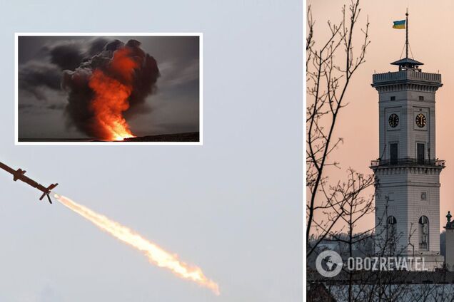 Ракетный удар России по Львовщине