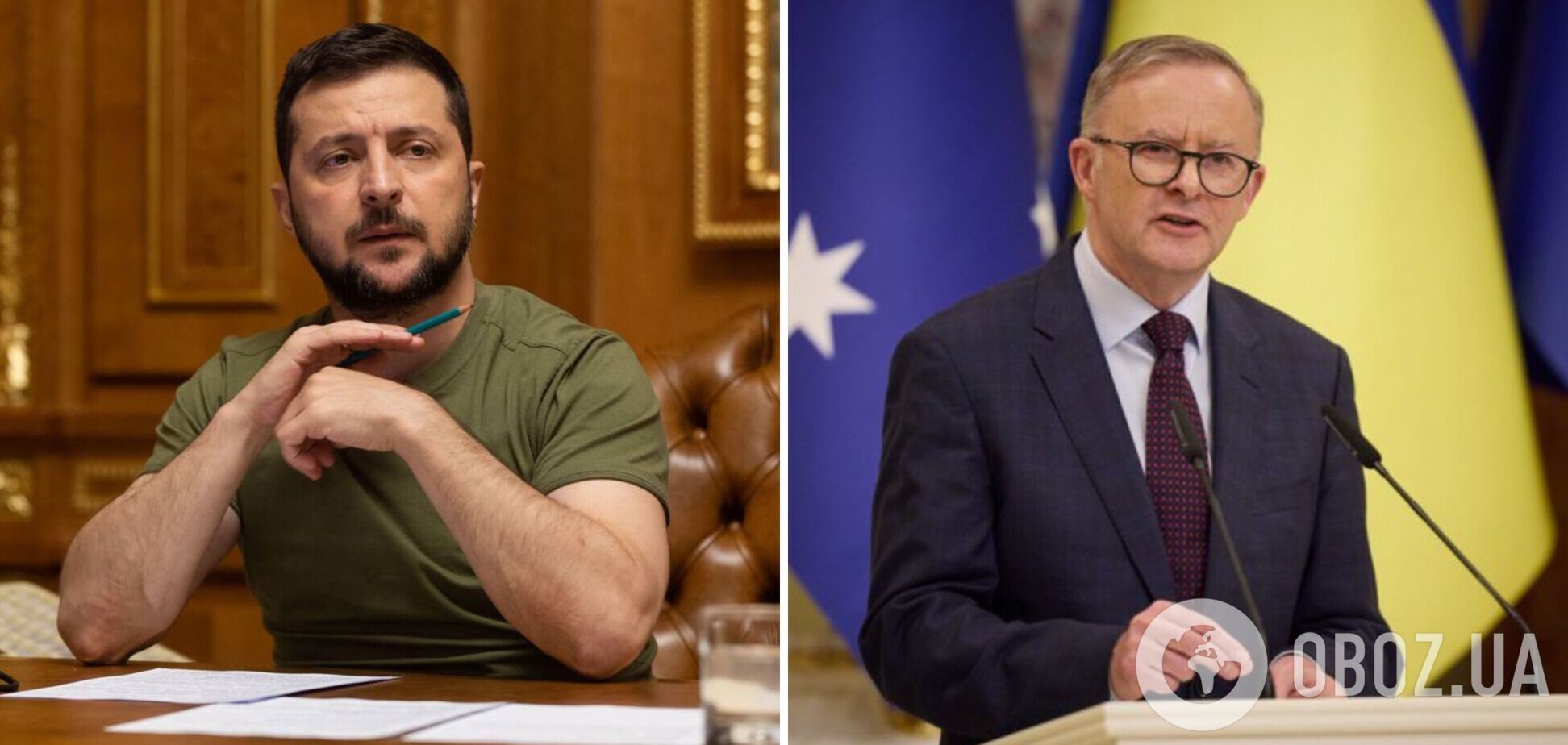 Зеленський провів переговори з прем’єр-міністрами Австралії та Італії: йшлося про російські атаки