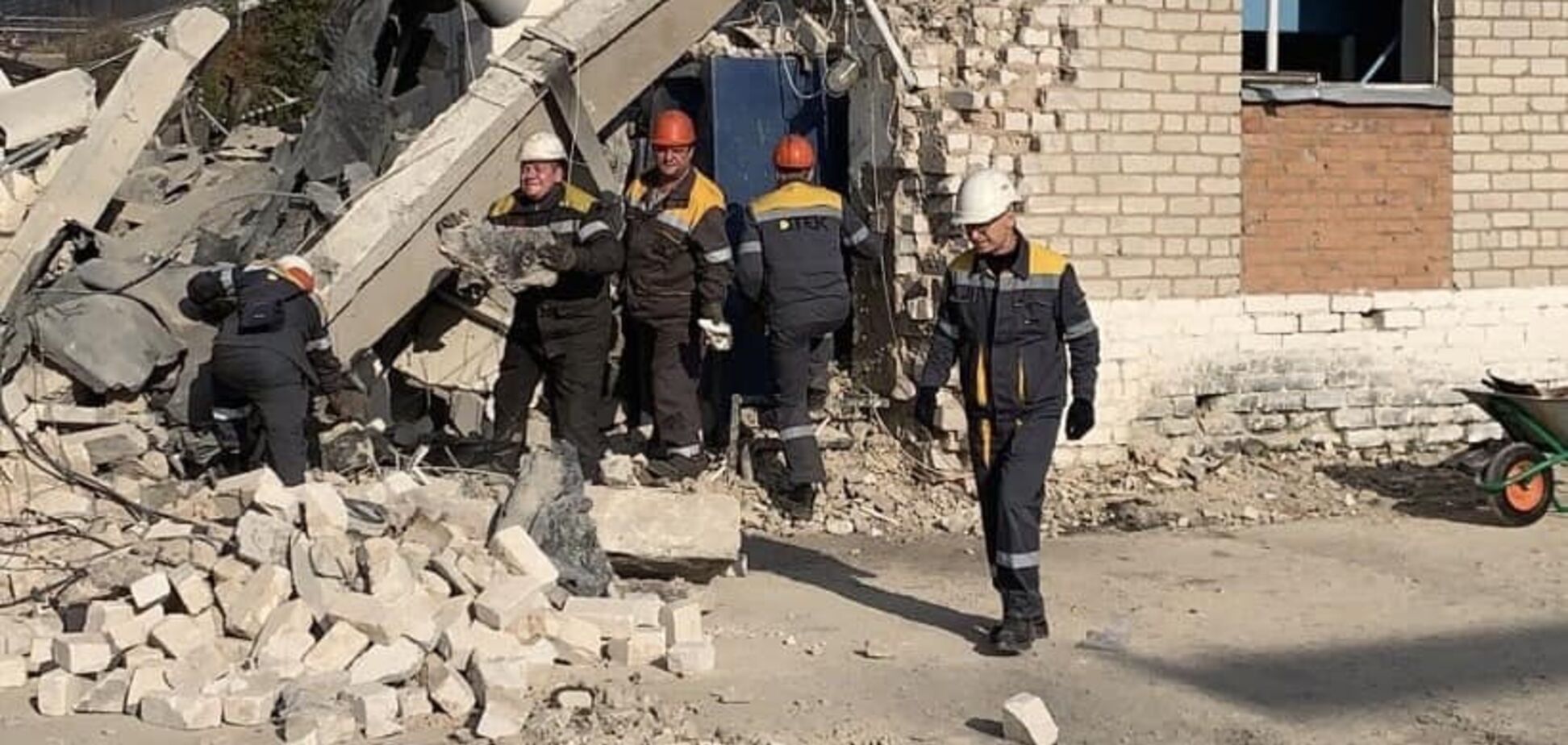 Энергетики продолжают разбирать завалы и ликвидировать последствия ракетных ударов по ТЭС – ДТЭК