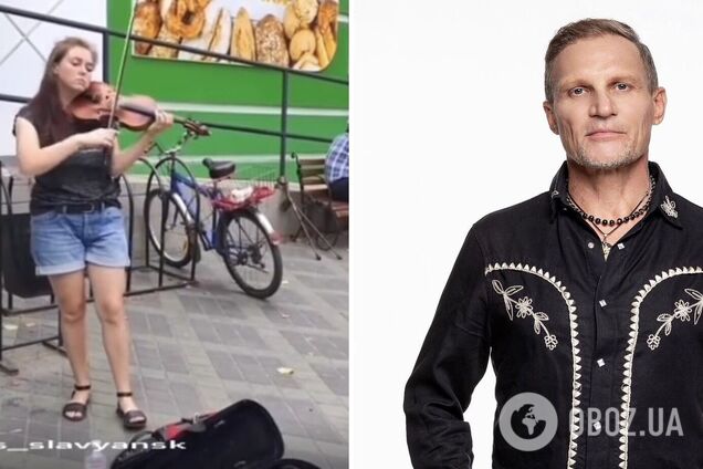 Играла на скрипке песню 'ВВ': Олег Скрипка показал убитую оккупантами девочку из Славянска. Видео