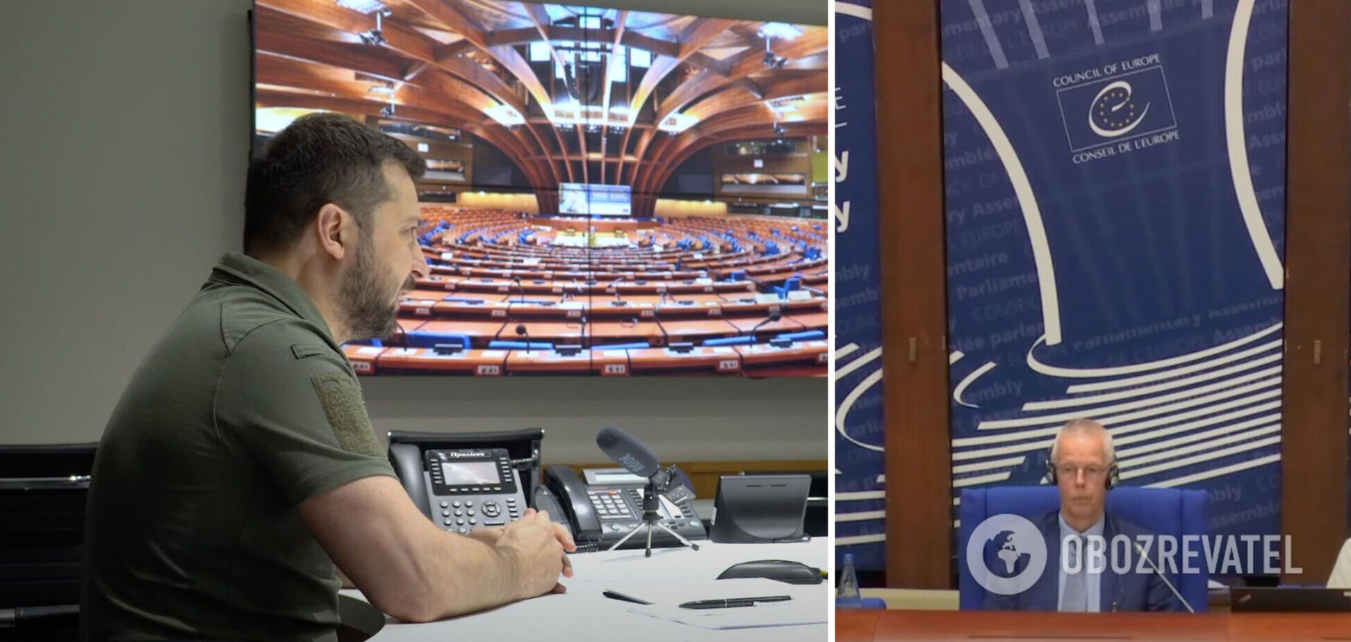 Путь к миру очень прост, если не закрывать глаза на реальность: Зеленский призвал ПАСЕ продолжить давление на РФ. Видео