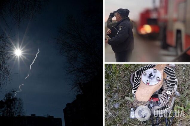 Росія знову атакувала Київщину дронами-камікадзе: підтверджено прильоти. Фото й відео