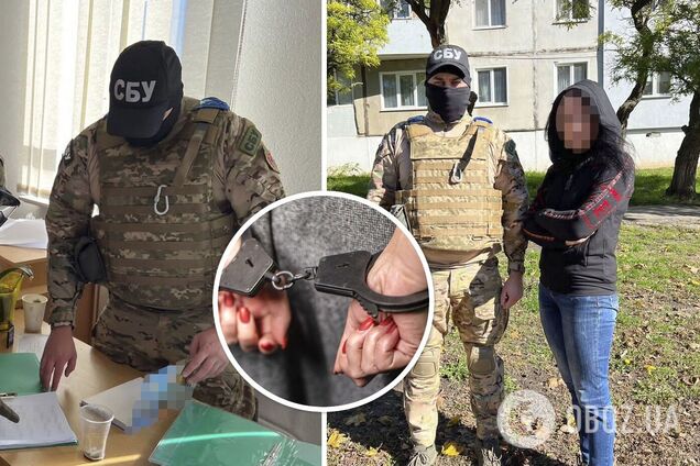 Задержание предательницы в Купянске