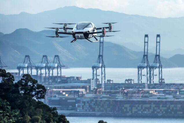 Xpeng показал прообраз летающего электромобиля