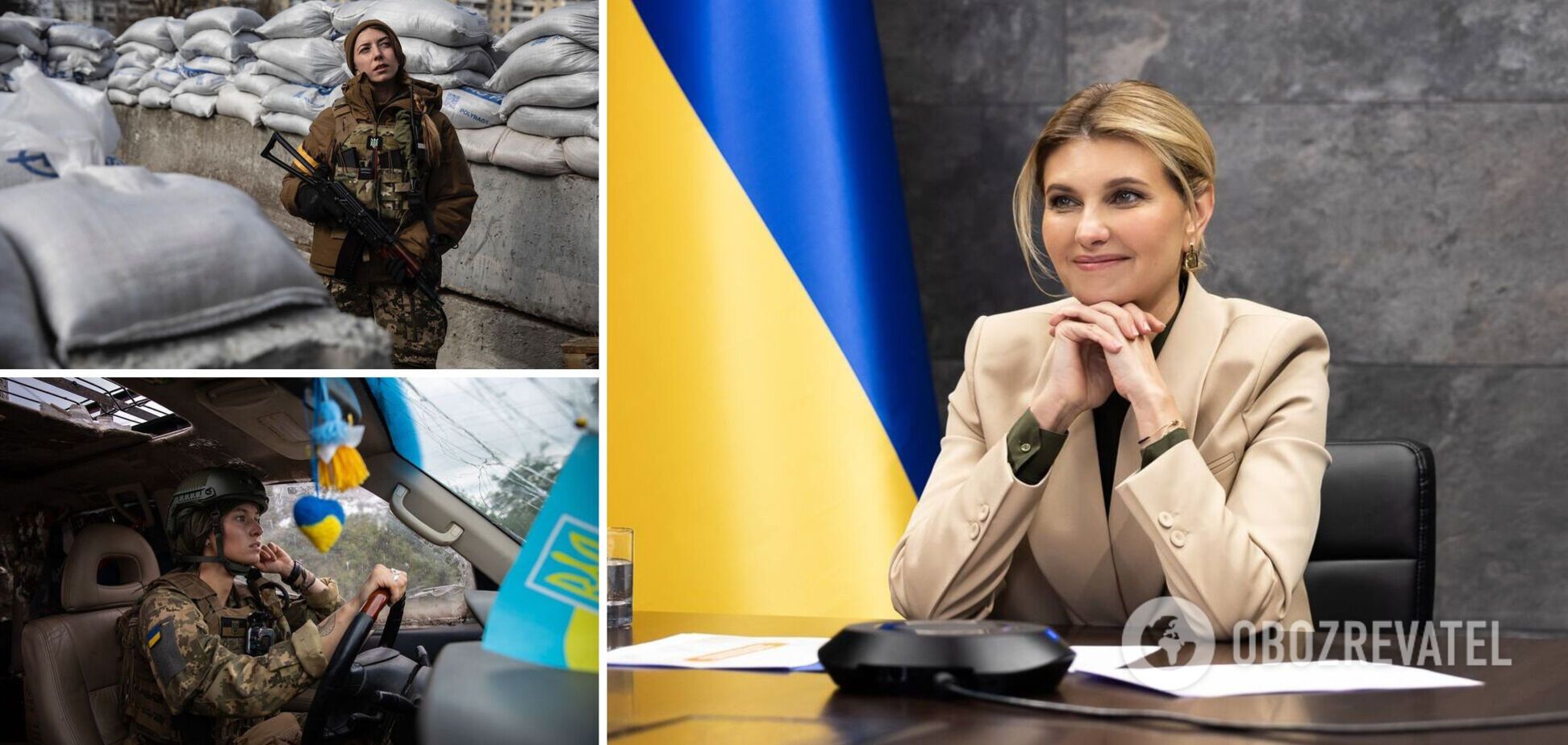 'Она обороняет, потому что любит': Елена Зеленская трогательно поздравила защитниц Украины с праздником