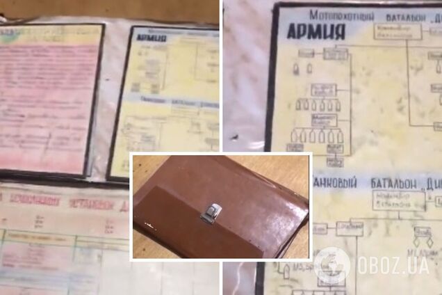 На Херсонщині знайшли армійський планшет російського артилериста.