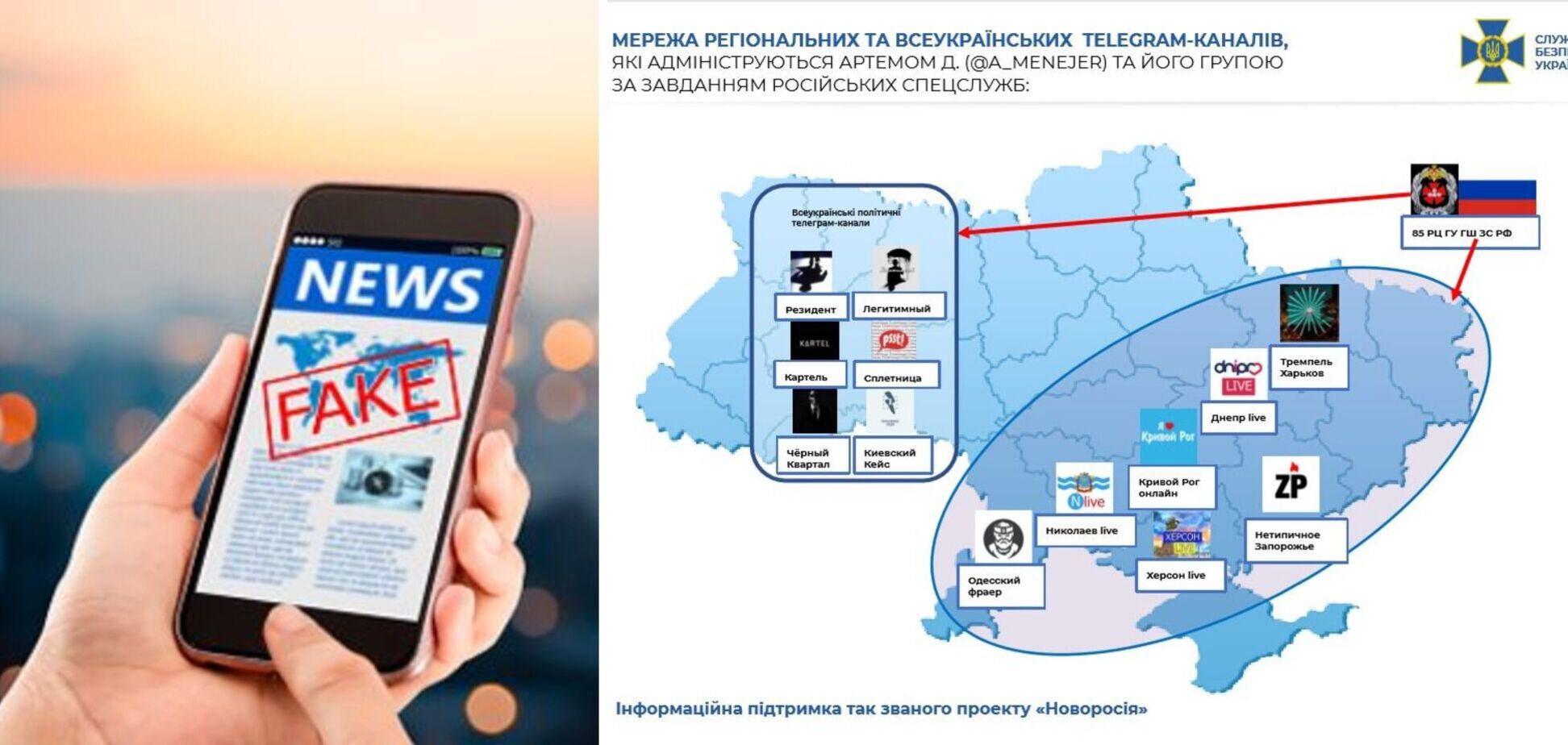 Атака пророссийских Telegram-каналов сопровождала ракетный удар: какие мысли хотели 'подсадить' украинцам