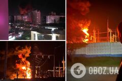 Оккупанты обстреляли Харьков, однако ракеты приземлились в Белгороде: в городе исчез свет и начался пожар. Фото и видео