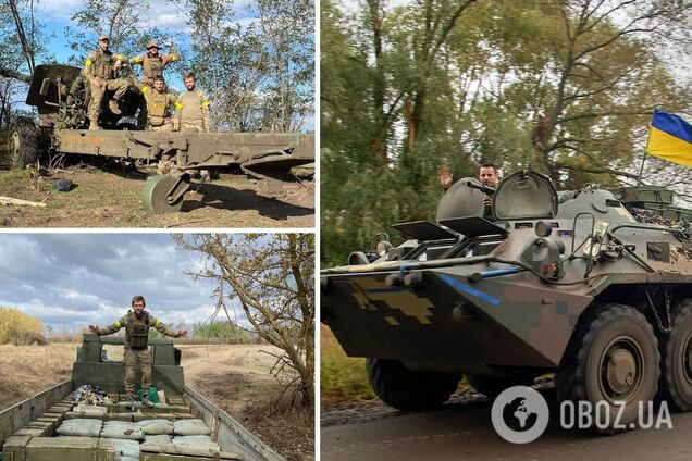 Бойцы ВСУ затрофеили вражескую гаубицу 2А65 'Мста-Б' и целый грузовик снарядов к ней. Фото