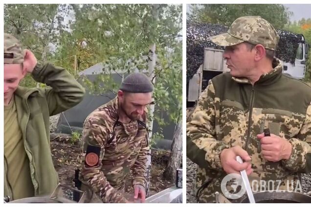 'Золоті люди': у мережі показали, чим годують захисників України в польових умовах. Відео 