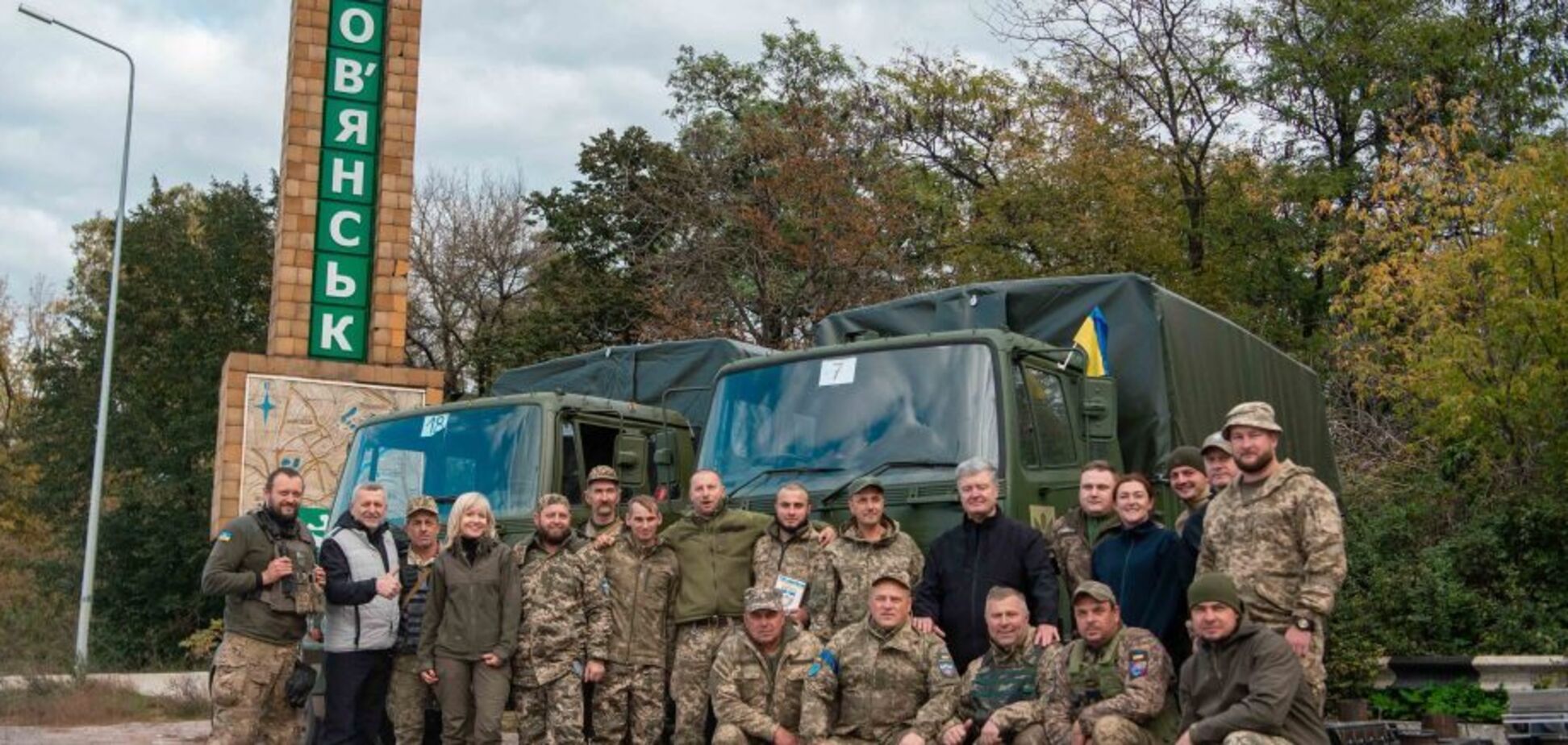 'Україна в ЄС і НАТО, а Путін здох': піхотинці у Слов’янську розказали Порошенку про головне бажання