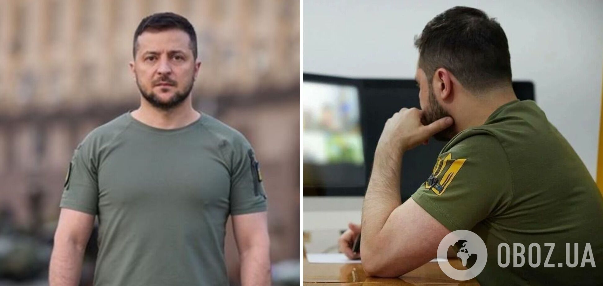 'Дефицита одежды нет': Зеленский рассказал, откуда у него 20 похожих футболок цвета хаки