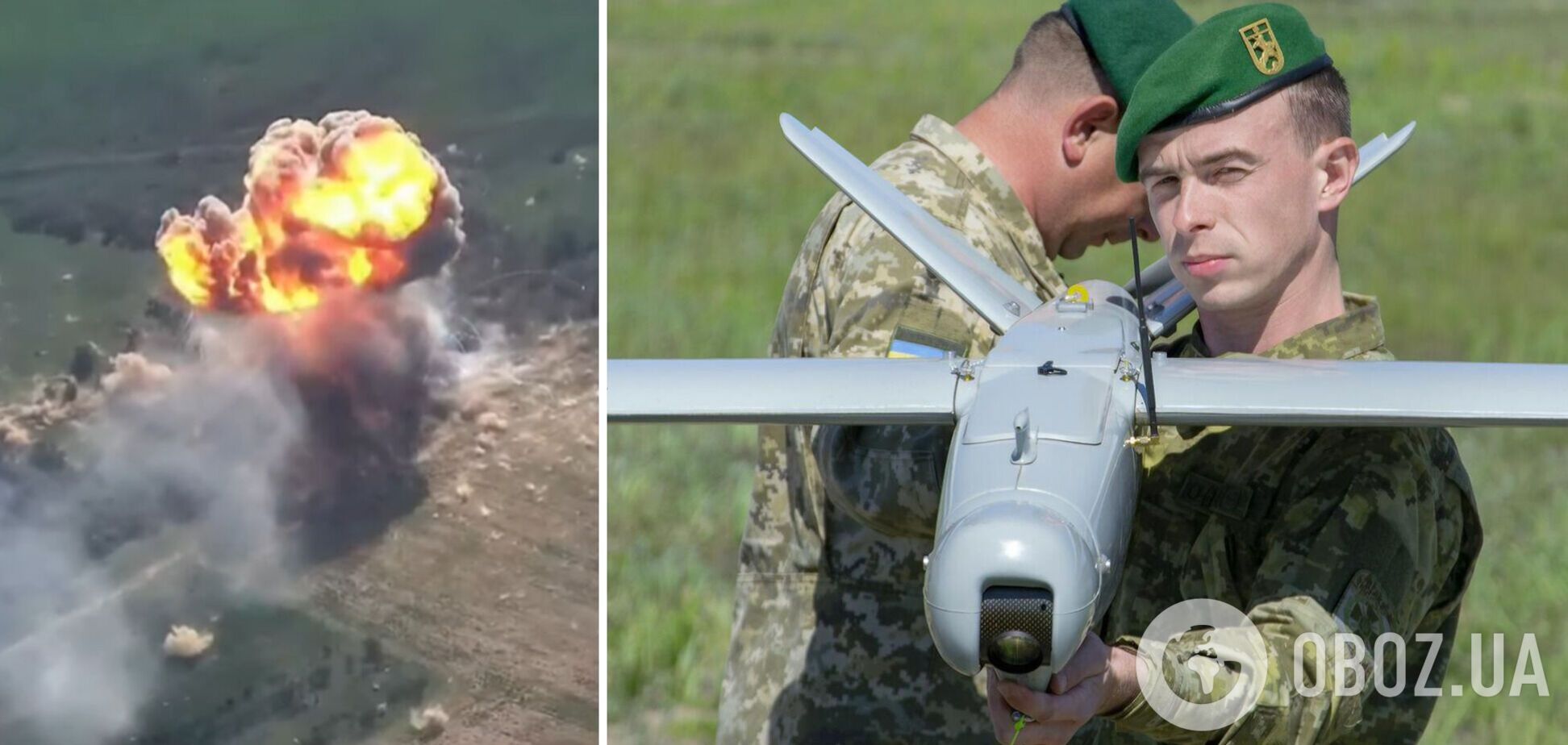 Охотилась 'Лелека-100': украинские артиллеристы точным ударом снарядом Excalibur уничтожили технику врага в Херсонской области. Видео