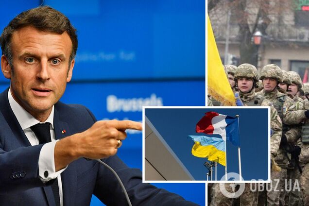 Макрон одобрил подготовку 2 тысяч украинских военных во Франции