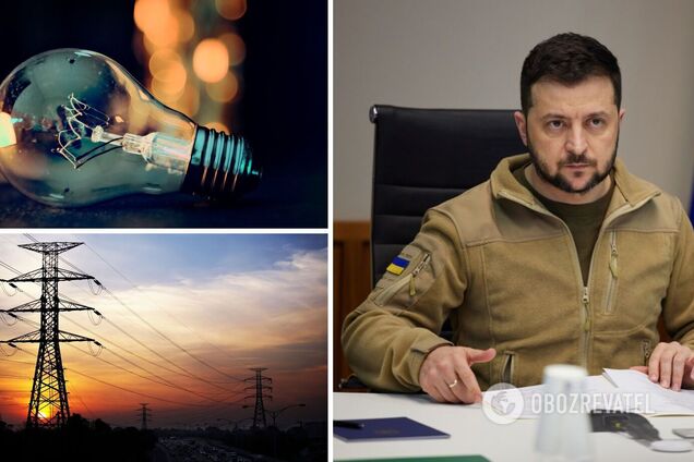 Зеленский призвал экономить электроэнергию, чтобы избежать отключения света
