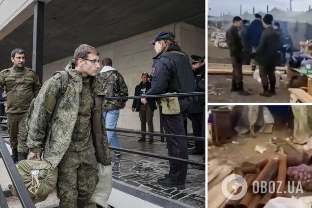 Російські мобілізовані крадуть один в одного буржуйки і матраци: відео
