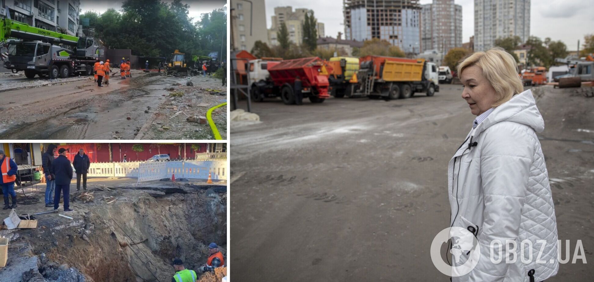 Кличко розповів, як міські служби долали наслідки ракетного удару по центру Києва. Відео