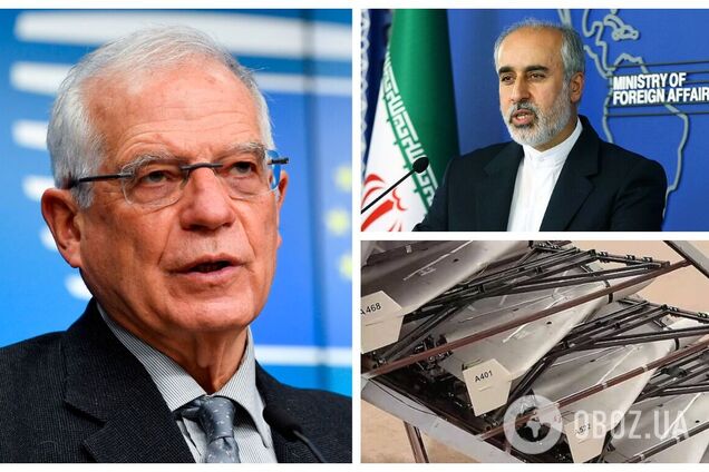 В ЕС заявили, что ищут конкретные доказательства участия Ирана в войне против Украины: накануне дроны атаковали Киев