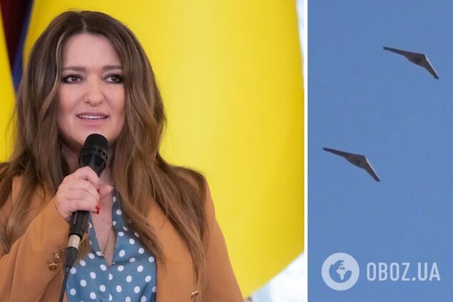 'Ми з сусідами намагалися його збити': дрон-камікадзе пролетів над будинком Могилевської. Відео